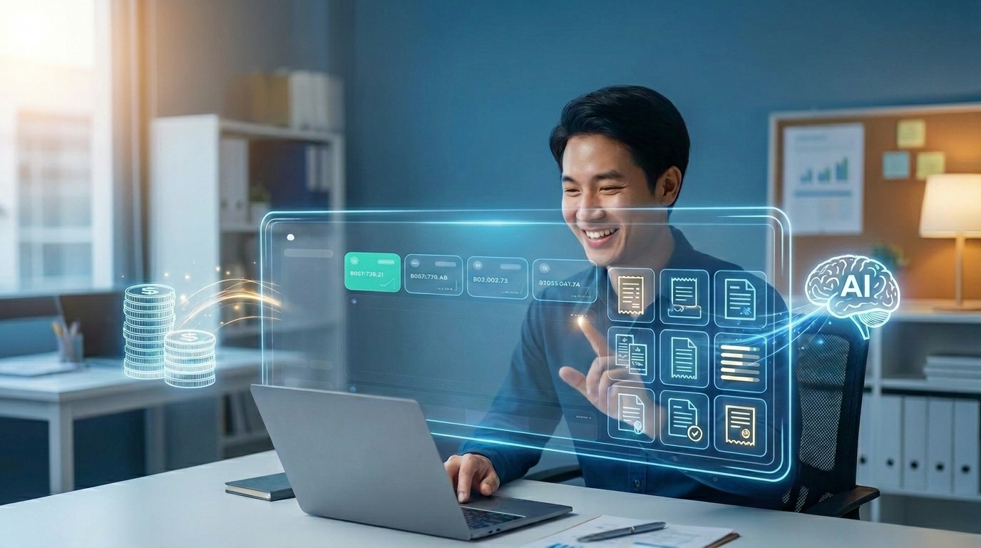 เปลี่ยนเรื่องเงินให้เป็นเรื่องง่าย! วิธีใช้ AI ช่วยทำรายรับ-รายจ่าย สำหรับ SME