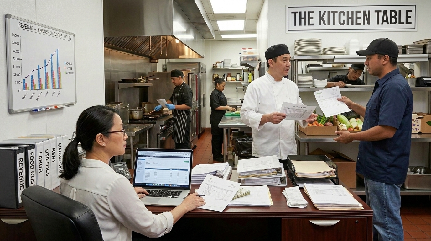 ถอดรหัสบัญชีร้านอาหาร! วิธีจัดหมวดหมู่รายรับ-รายจ่าย ให้เห็นกำไรสุทธิแบบไม่มีหมกเม็ด
